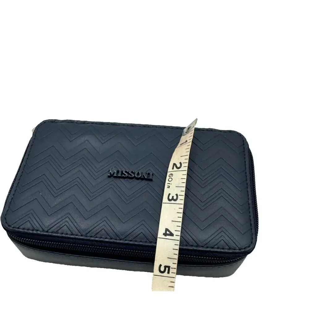 Brand New Missoni Exclusively for Delta First Class Navy Blue Amenity Kit, EMPTY